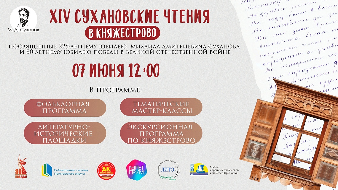 XIV Сухановские чтения в Княжестрово XIV Сухановские чтения в Княжестрово