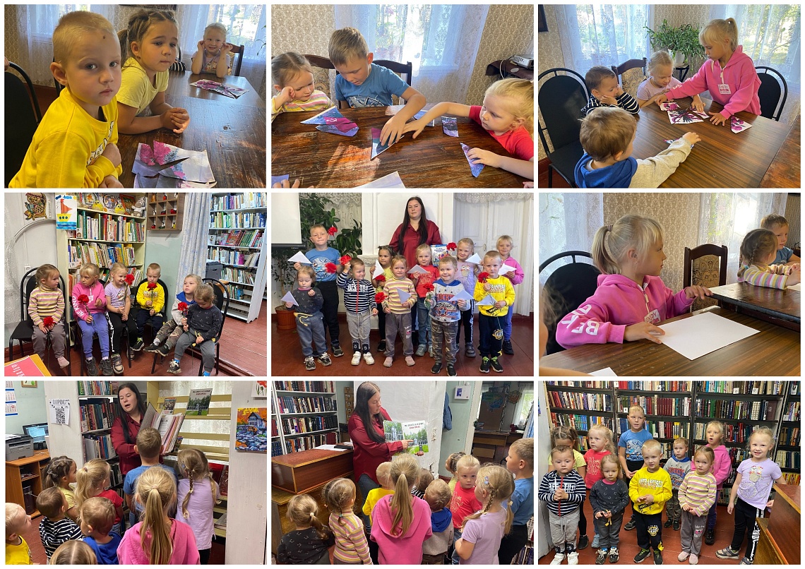 Патриотический час «Символы Победы» в Пустошинской библиотеке Приморского округа